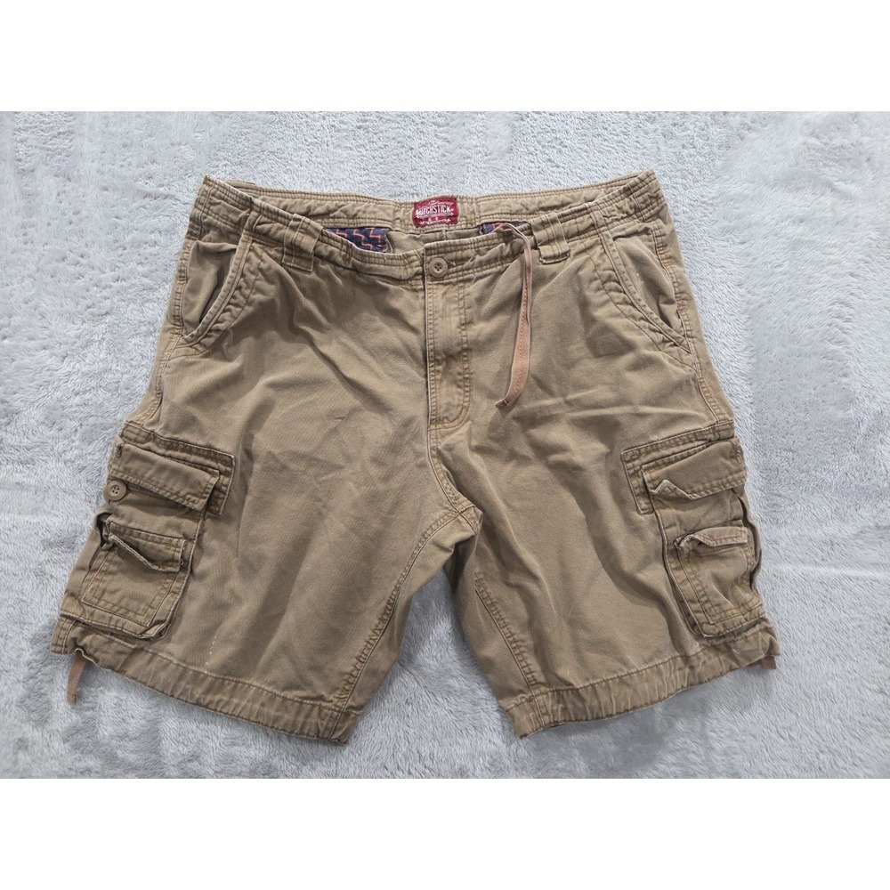 Matchstick Men's‎ Baggy Cargo Shorts Size 42 Brown